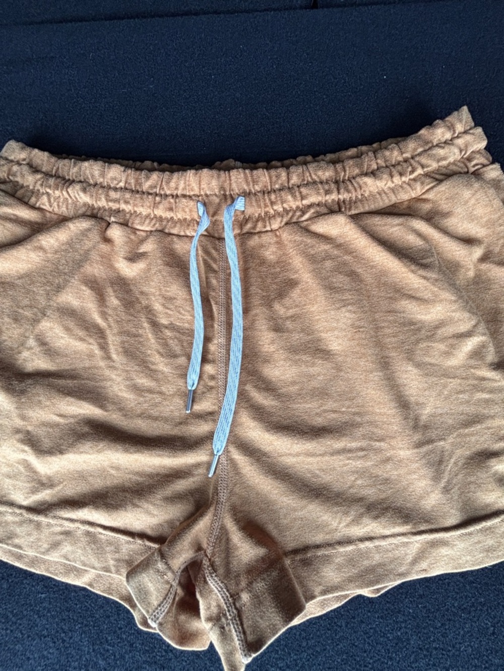 Vuori Cozy Drawstring Athletic Shorts - Mustard Size Medium - Picture 3 of 4